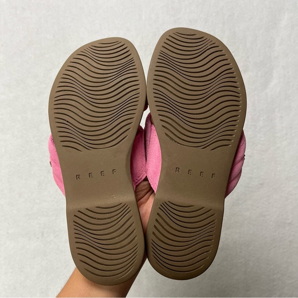 Reef Pink Lofty Lux X Slip On Open Toe Casual Shoes Sandals Size 6 NWT CJ0669 - Picture 5 of 5